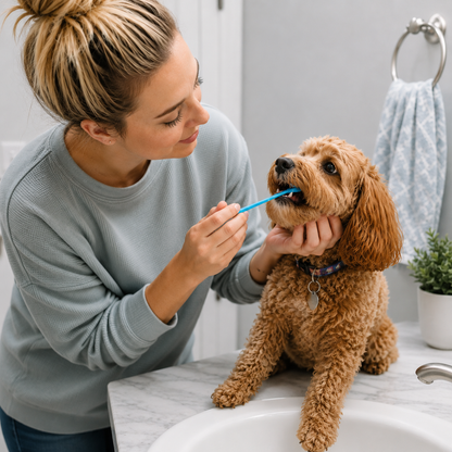Single-Head Pet Toothbrush