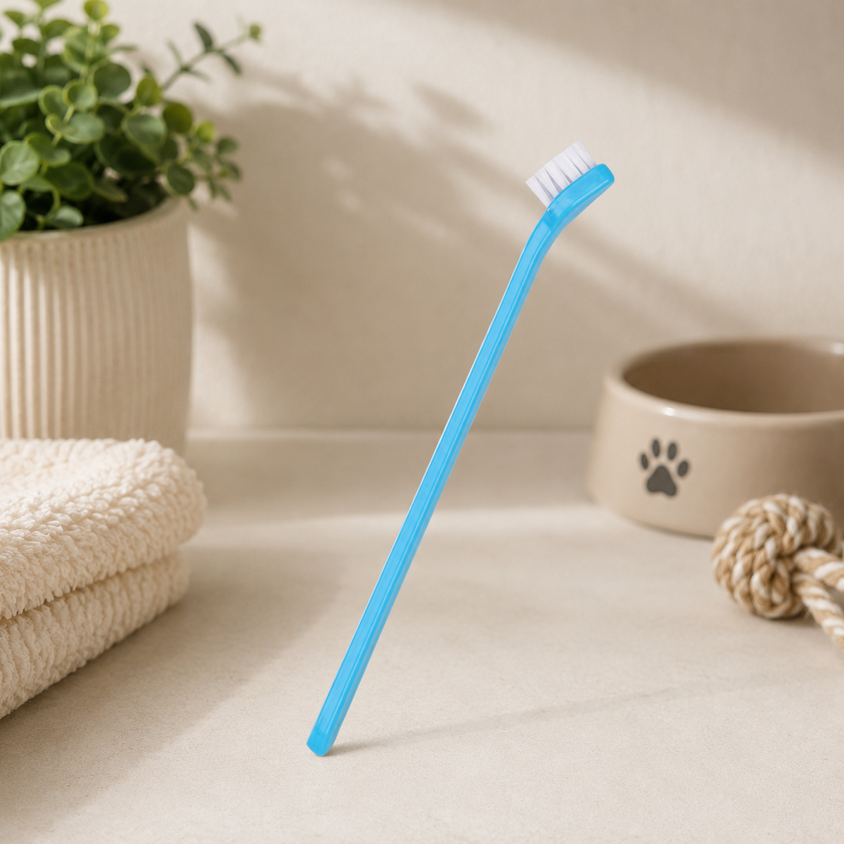 Single-Head Pet Toothbrush